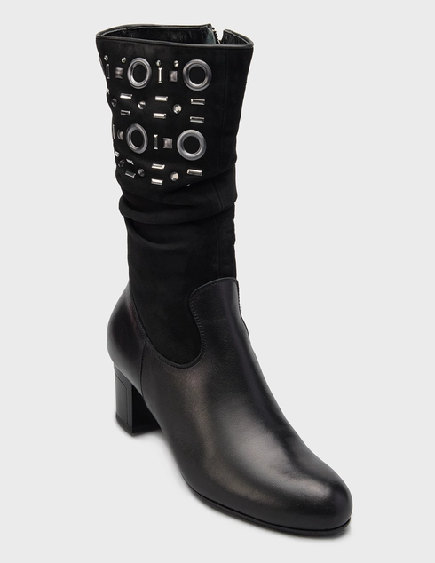 черные Полусапоги Ilasio Renzoni 9937_black