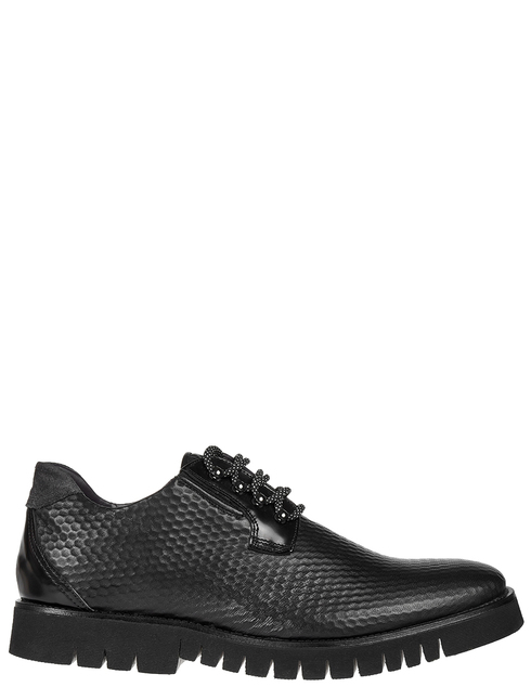 мужские черные кожаные Туфли Bagatto 2481_black - фото-5