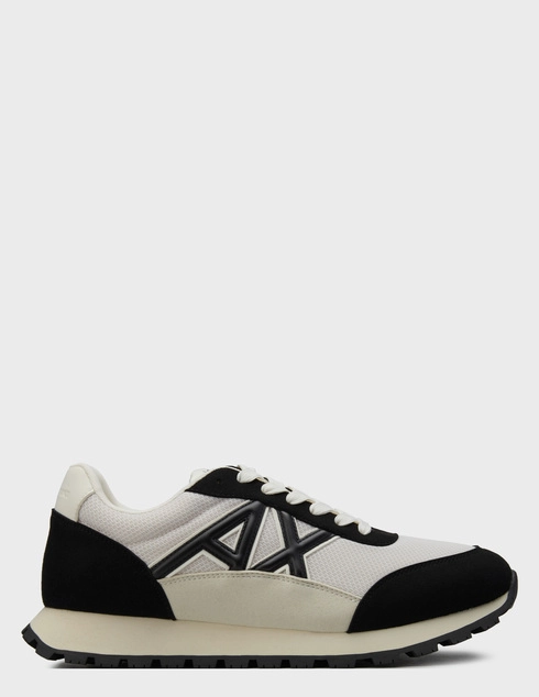 мужские белые текстильные Кроссовки Armani Exchange XUX263XV942-N480_white - фото-5
