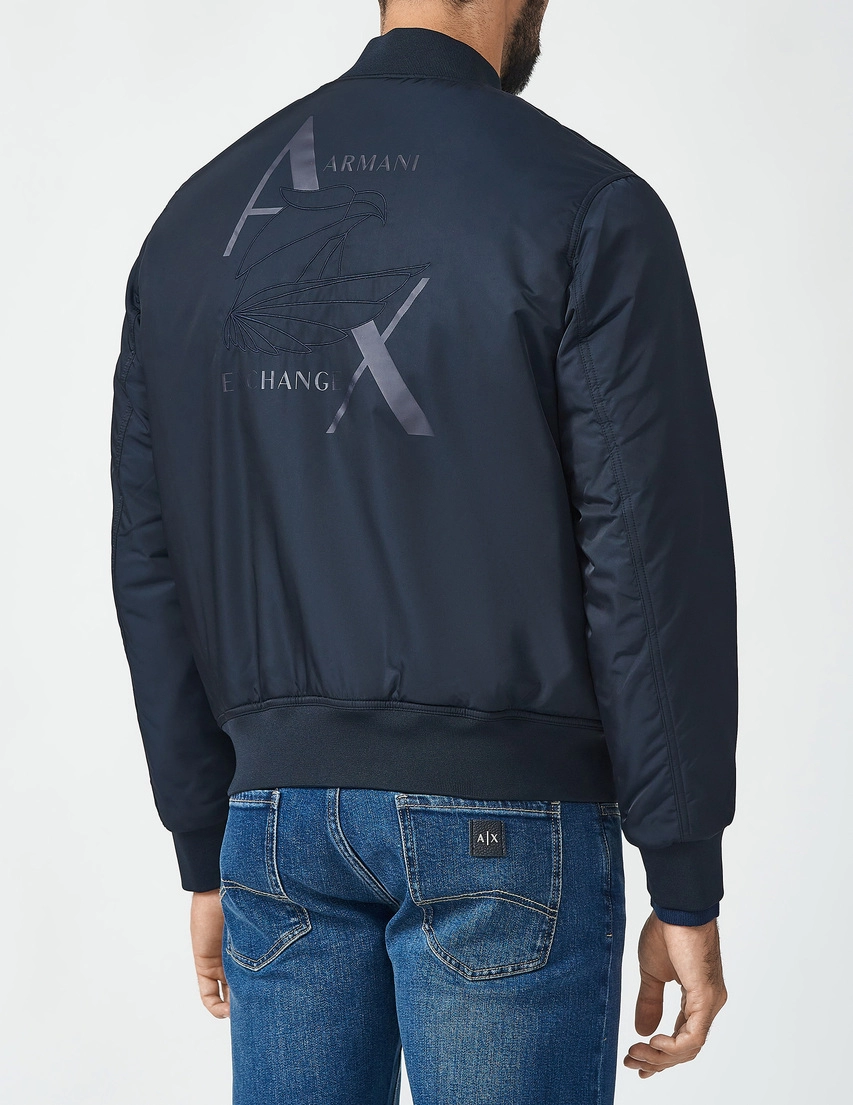 Бомбер Armani Exchange 6RZB05ZNUEZ-1510_blue_181053 (Темно-синій