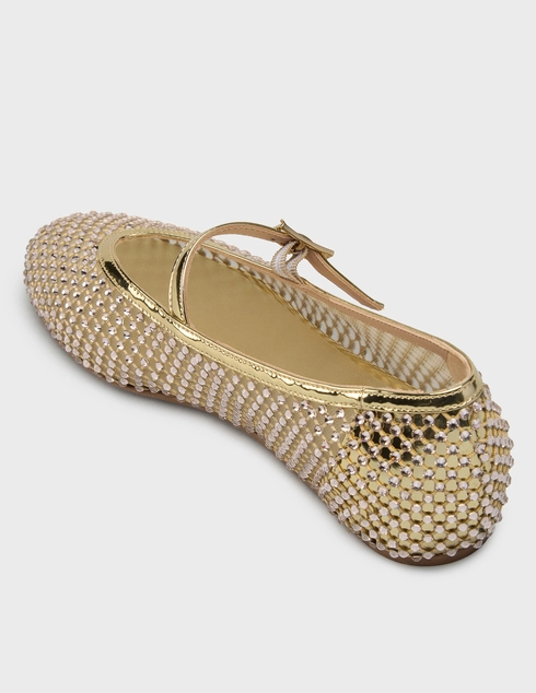 женские золотые Балетки Le Silla 640_gold - фото-2