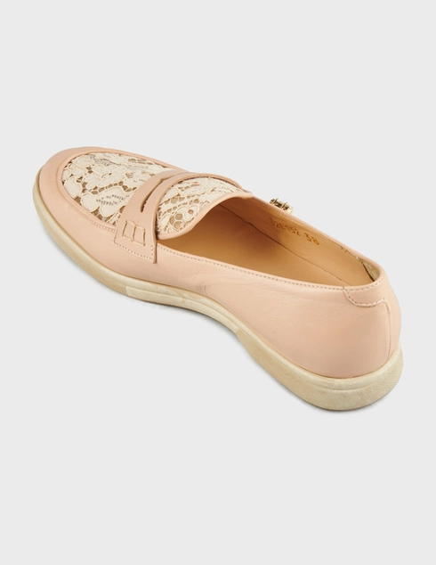 женские бежевые Лоферы Baldinini AGR-D2e152_beige - фото-2