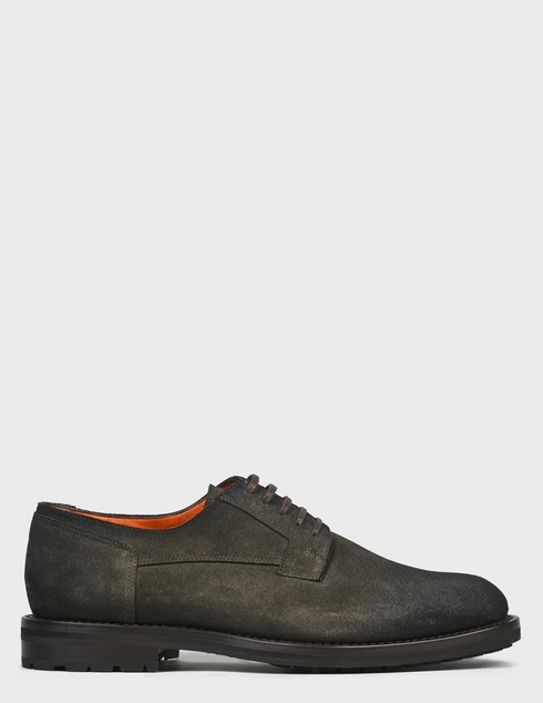 мужские зеленые Дерби Santoni SMCCO17334JQ2EPMSV51-green - фото-6