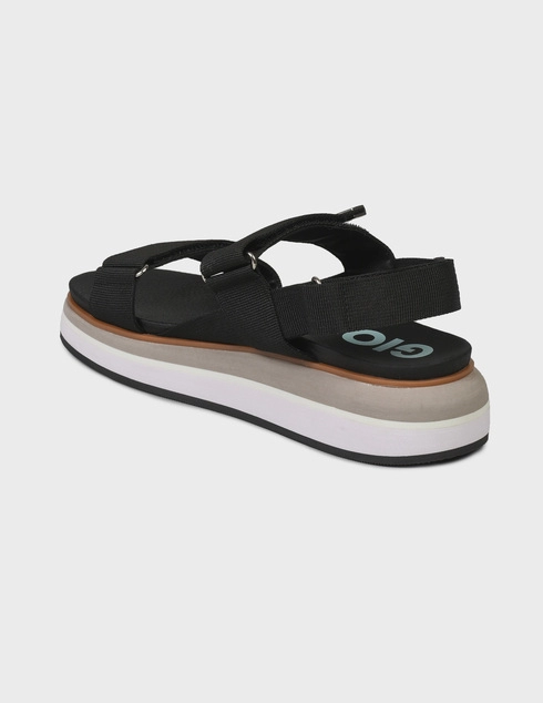 женские черные Босоножки Gioseppo 65466-P-negro-black - фото-2