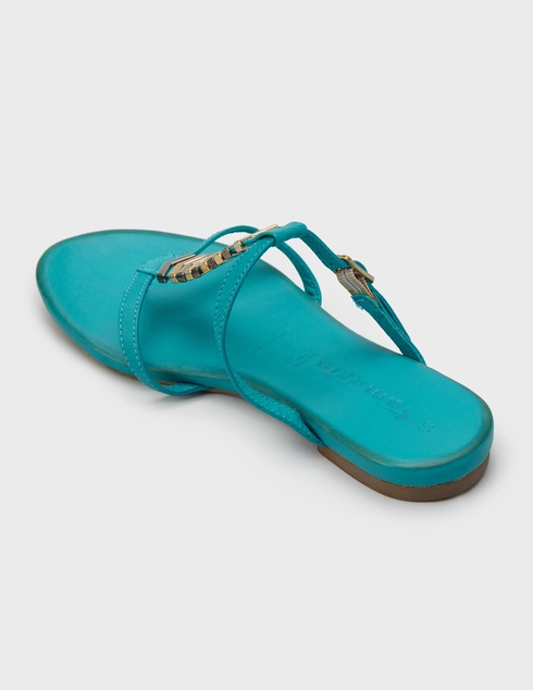 женские бирюзовые Шлепанцы Tamaris 1-27130-34_turqouise - фото-2