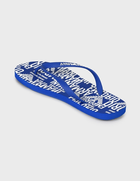 мужские синие Пантолеты Emporio Armani X4QS04-XM763-N605-blue - фото-2