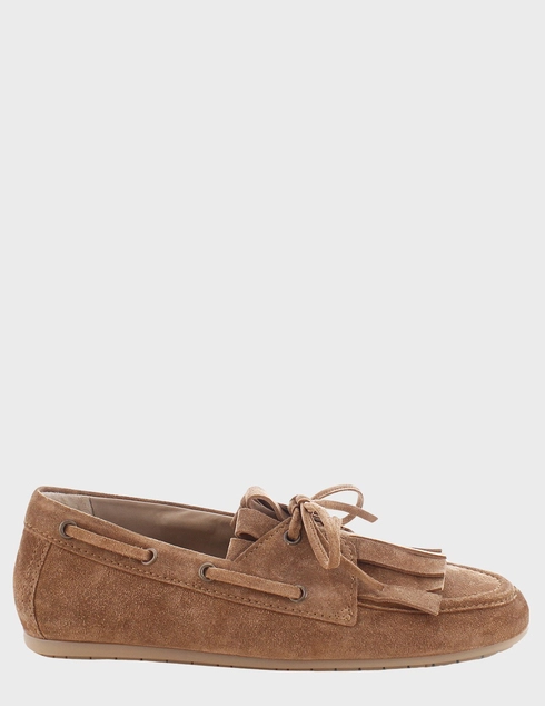 женские коричневые замшевые Мокасины Kennel & Schmenger 214105.0120.2120 - фото-5