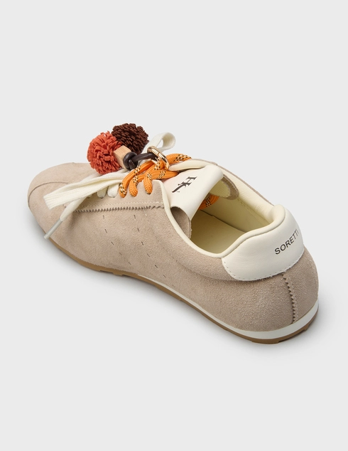 женские бежевые Кроссовки Helena Soretti AGR-BEPPESS2604/111-F2 - фото-2