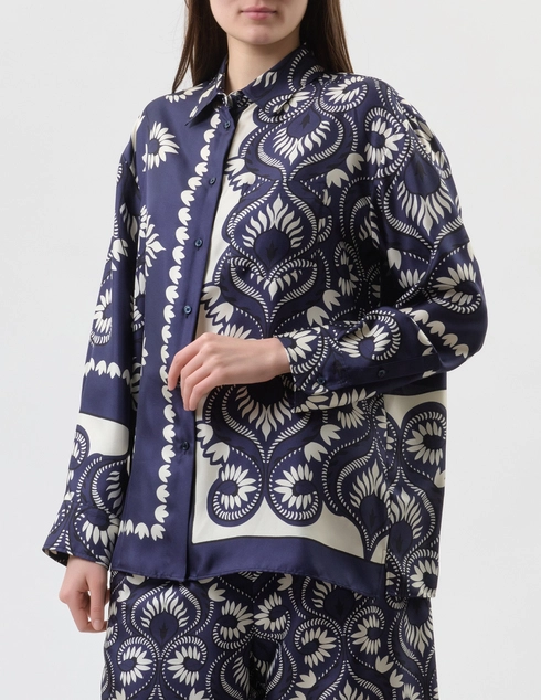 Weekend Max Mara LASTRA-OTTICO_blue фото-3