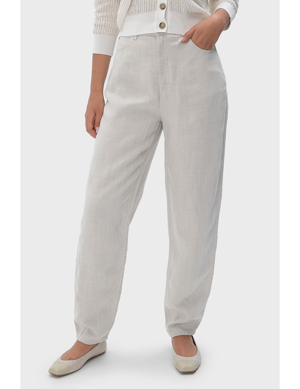 

Брюки, Бежевый