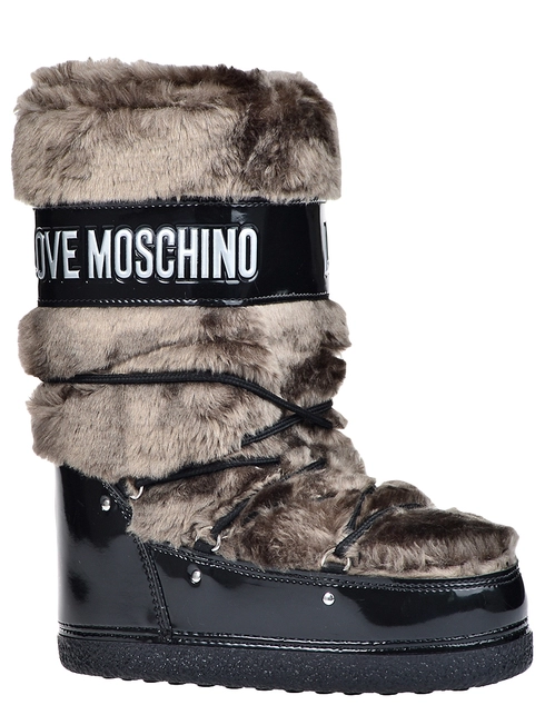 бежевые Сапоги Love Moschino AGR-24172n_beige