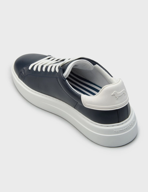 мужские синие Кеды Harmont&Blaine EFM261.020.AA0.A7 - фото-2