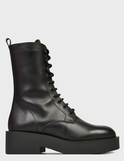 женские черные кожаные Ботинки Vittorio Virgili 5616_black - фото-5
