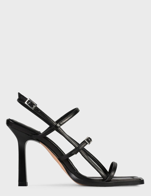 женские черные Босоножки Kalliste 5463-black - фото-6