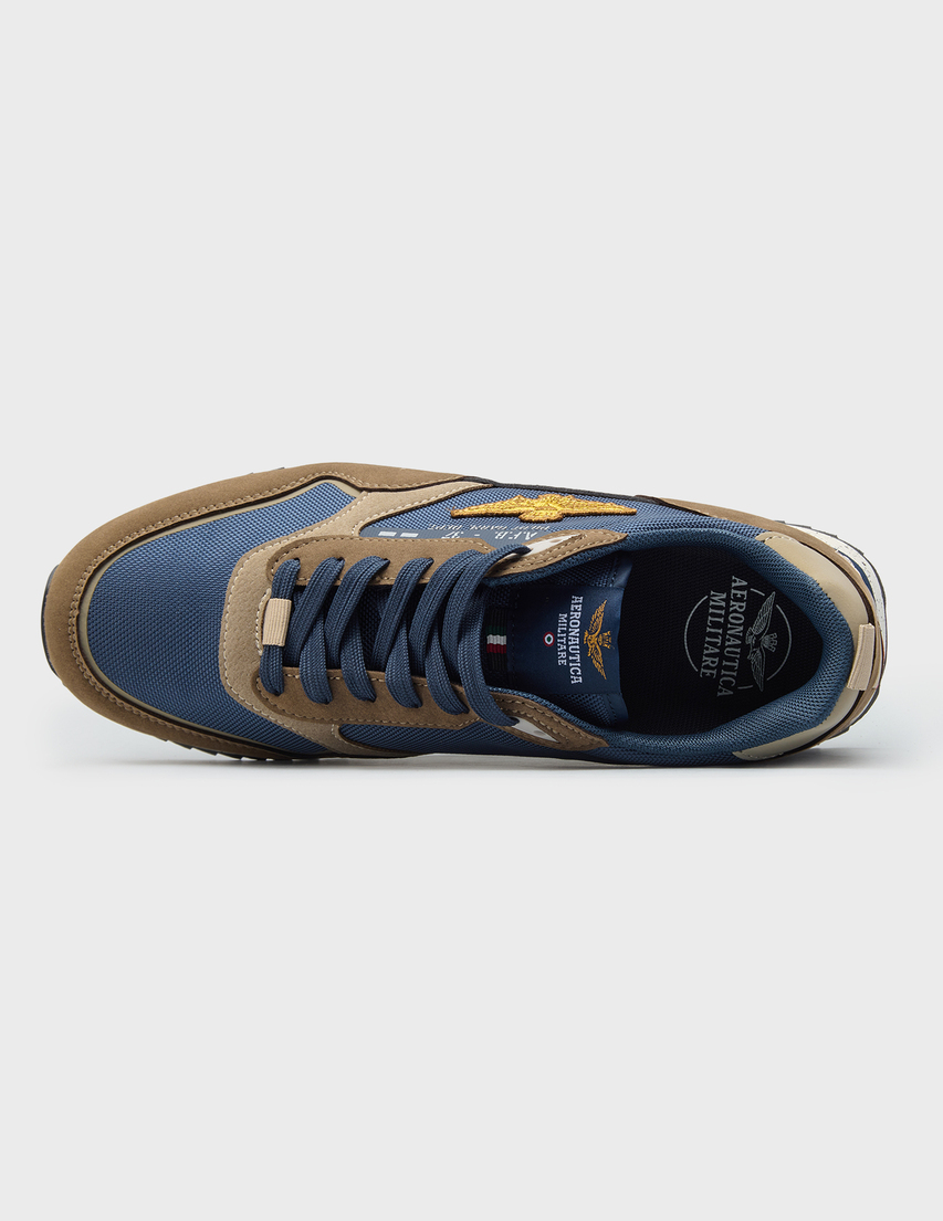 синие мужские Кроссовки Aeronautica Militare 3545_blue 4913 грн