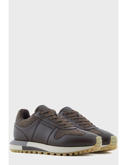 коричневые Кроссовки Emporio Armani EMPORIO_ARMANI_11099
