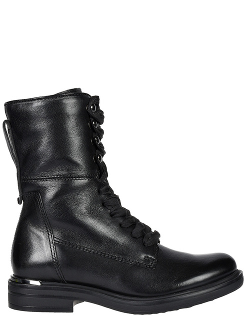 женские черные кожаные Ботинки MJUS 606203-black - фото-5