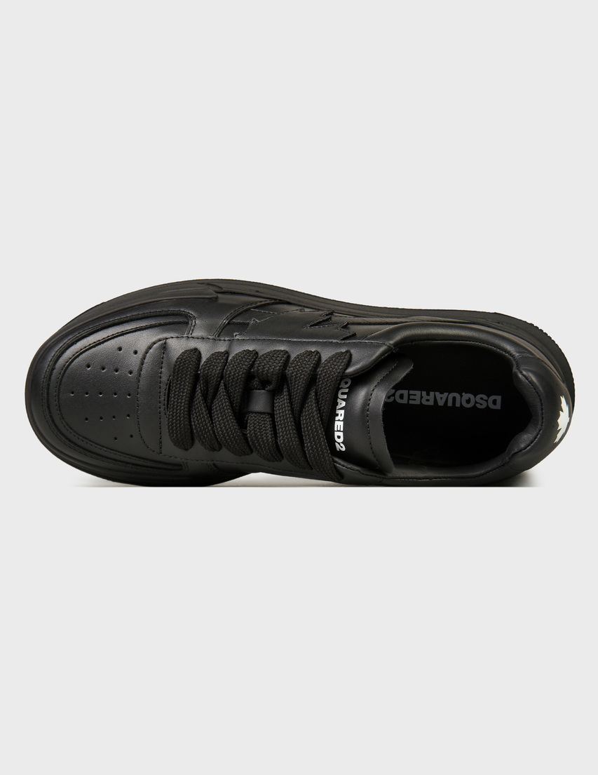 черные мужские Кеды Dsquared2 0248-black 20824 грн