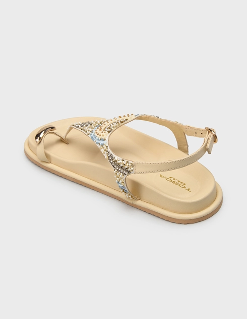 женские бежевые Сандалии Tosca Blu SS2632-S325-C05_beige - фото-2