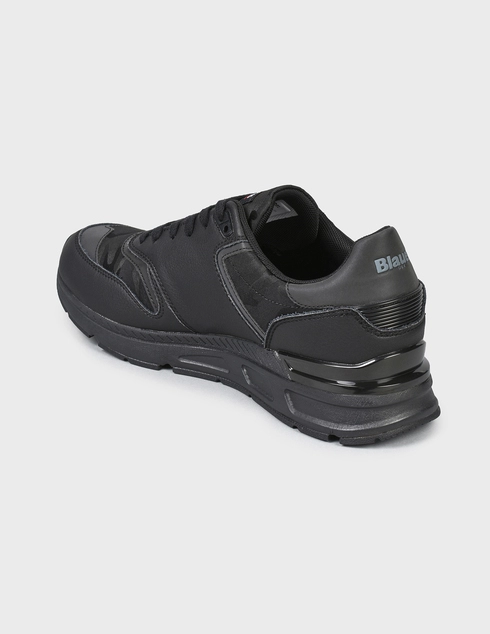 мужские черные Кроссовки Blauer 01-CAM-black - фото-2