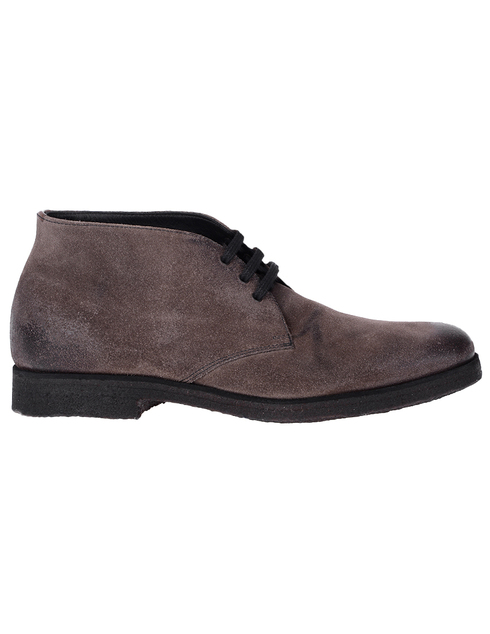 мужские коричневые Ботинки Prada 2TG014 - фото-2