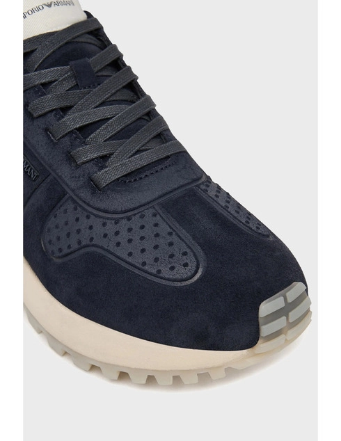 синие Кроссовки Emporio Armani EMPORIO_ARMANI_11185 размер - 40; 43; 44; 45; 42; 41