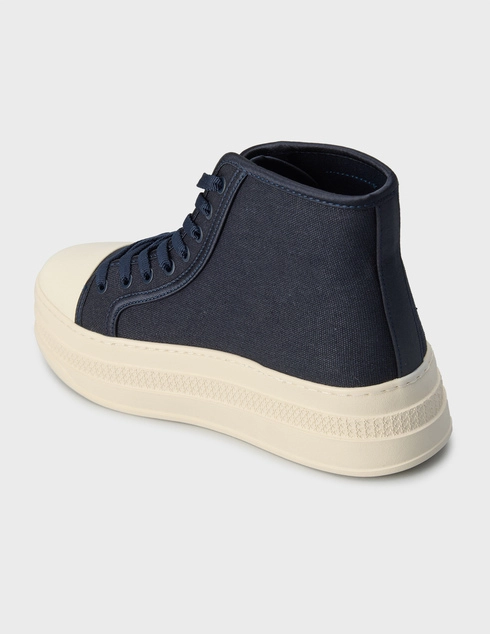 женские синие Кеды Armani Exchange XW001169AF14599-MB005_blue - фото-2