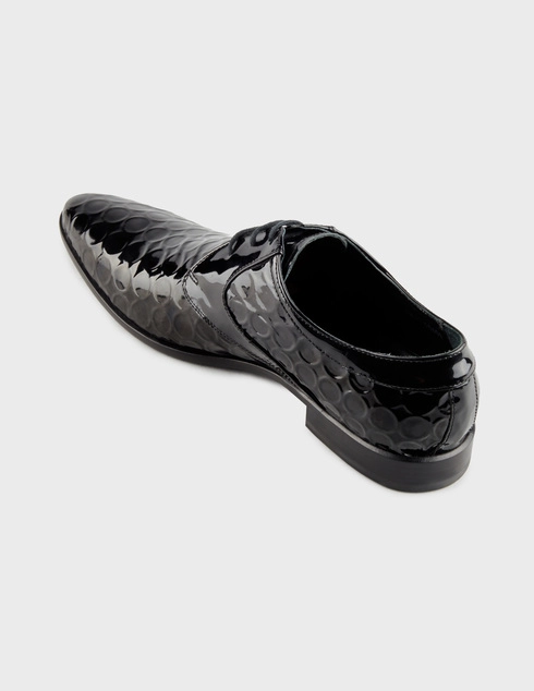 мужские черные Дерби Giampiero Nicola 10402_black - фото-2