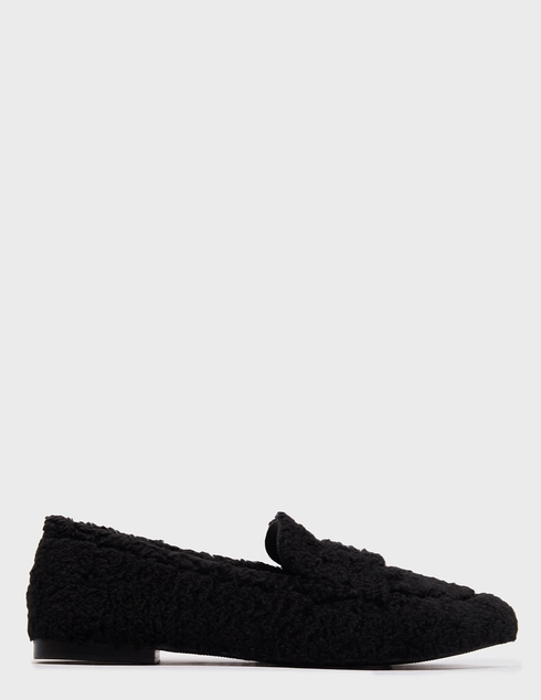 женские черные  Лоферы Casadei 215_black - фото-5