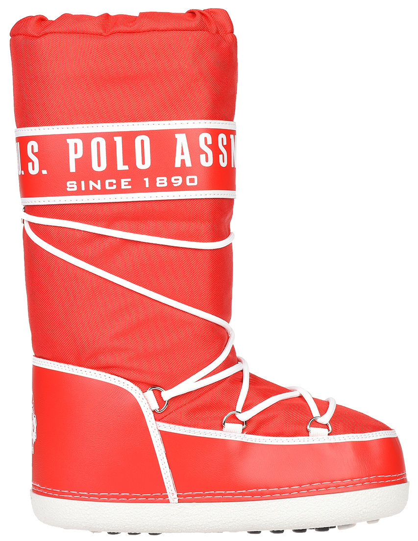 Женские сапоги U.S.Polo Assn. USPA_MOON_ROS_red