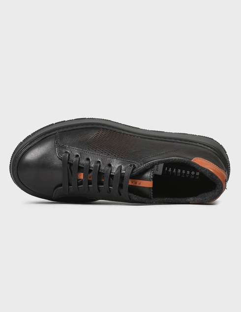 черные мужские Кеды Fratelli Rossetti S46398-black 10290 грн