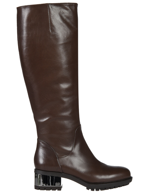 женские коричневые кожаные Сапоги Angelo Giannini 4300_brown - фото-5