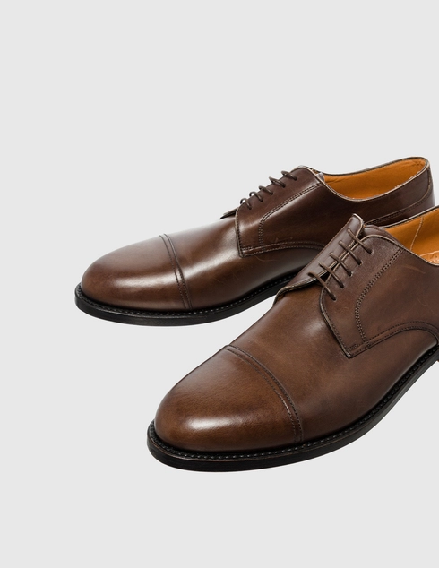 коричневые мужские Туфли W.Gibbs 132860-brown 18218 грн
