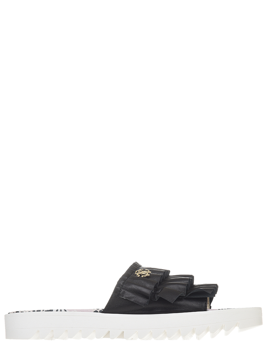 Женские шлепанцы Roberto Cavalli 53416_black