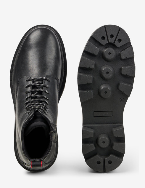 черные мужские Ботинки Hugo ms111_black 7728 грн