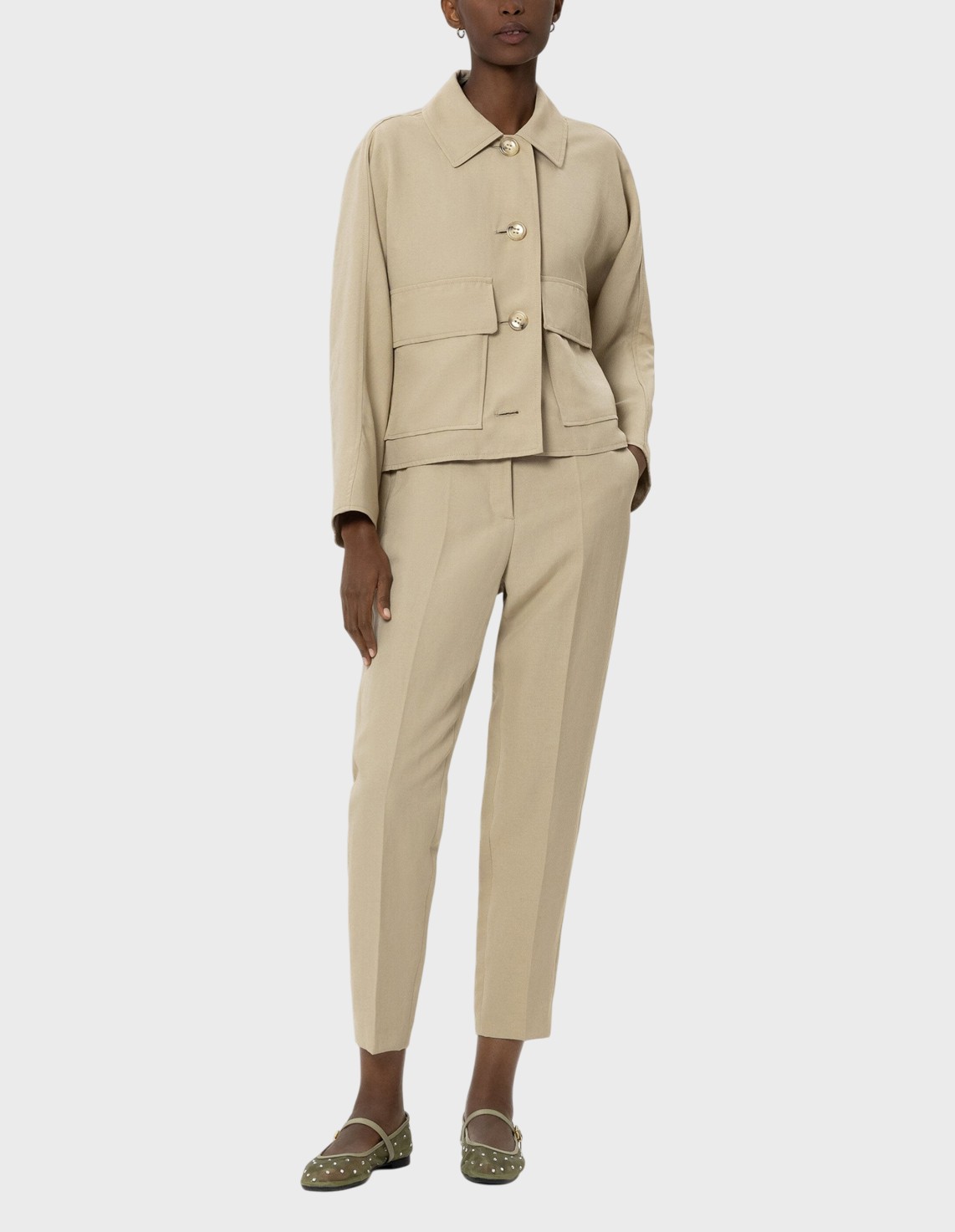 

Брюки, Бежевый