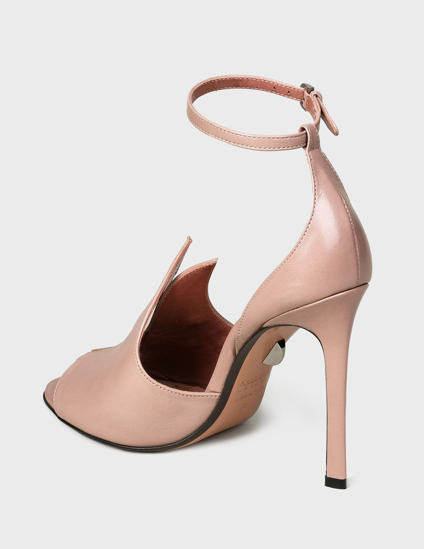 женские бежевые Босоножки Samuele Failli SFA32011A-09041-beige - фото-2