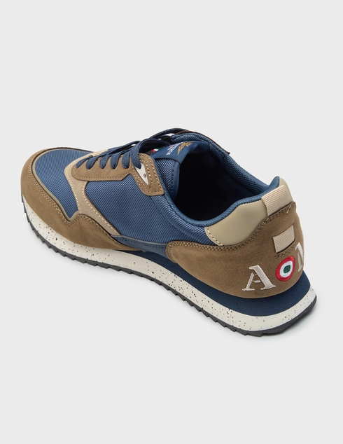 мужские синие Кроссовки Aeronautica Militare 3545_blue - фото-2