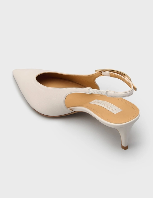 женские бежевые Босоножки Vittorio Virgili 634005_beige - фото-2