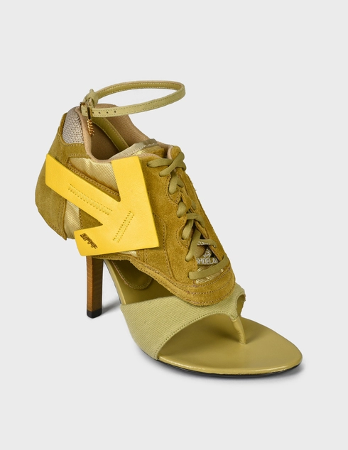 зеленые Босоножки Off-White 4690-green