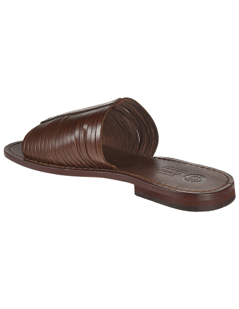 женские коричневые Шлепанцы Eder Shoes 1613_brown - фото-2