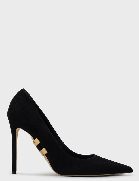 женские черные замшевые Туфли Elisabetta Franchi SA-16L-63E2-V590-110 - фото-5