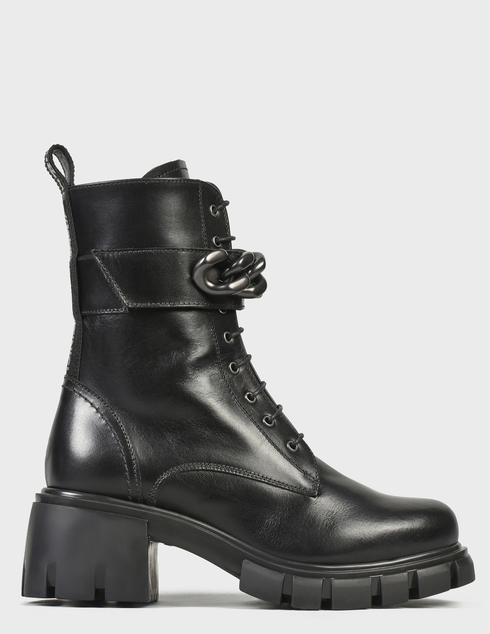 женские черные Ботинки Pertini 212W31283C6 - фото-7