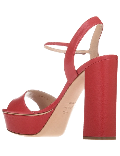 женские красные Босоножки Casadei 1291_red - фото-2