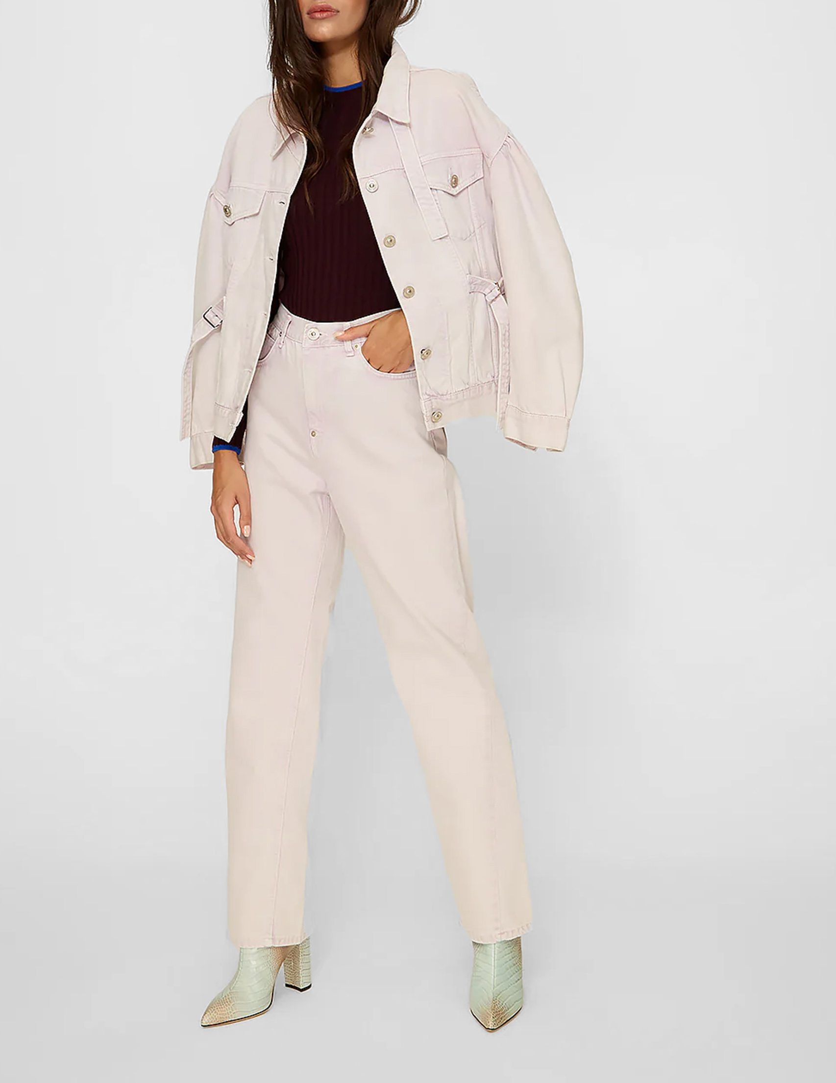 

Джинсы, Фиолетовый;сиреневый