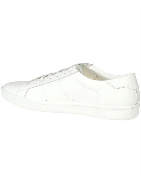 мужские белые Кеды Saint Laurent Paris 417849-9030_white - фото-2