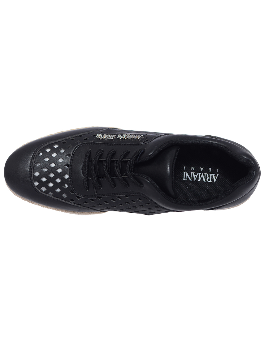 черные Туфли Armani Jeans 7555_black размер - 38; 39