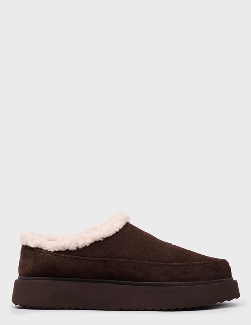 женские коричневые замшевые Угги Inuikii CLASSIC-MICRO-Dark-Brown - фото-5