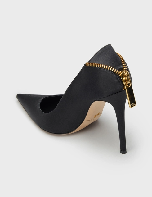 женские черные Туфли Elisabetta Franchi SA-27L-66E2-V620-110 - фото-2