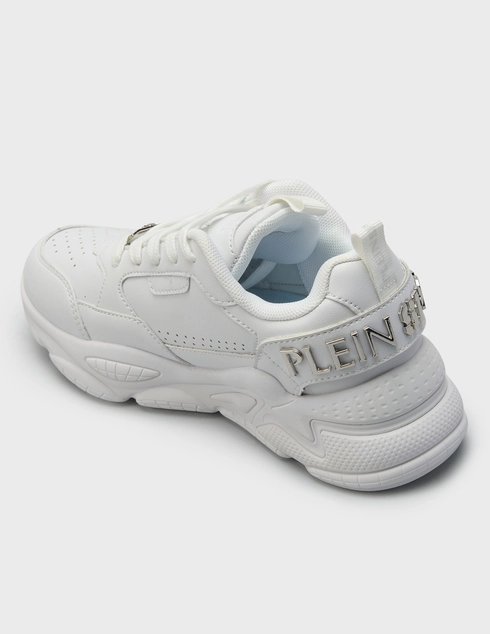 женские белые Кроссовки Plein Sport USC0855SLE004N-01 - фото-2
